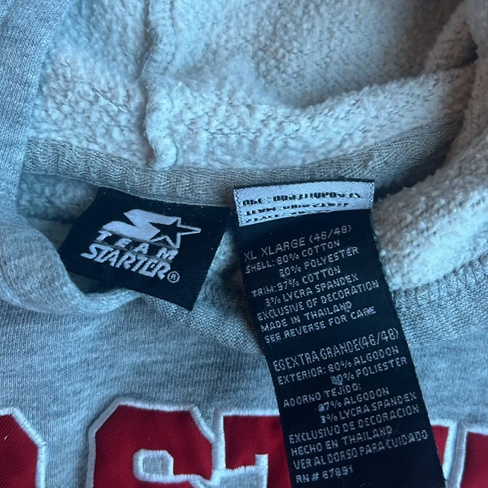 Ohio State Buckeyes Hoodie‎ Sweatshirt OSU XL Starter
